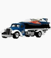 Hot Wheels 2022 Team Transport #49 - HW Classic Hydroplane & Speed Waze, NEW/LOOSE