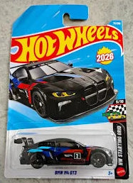 Hot Wheels 2026 #073/250, BMW M4 GT3, matte black