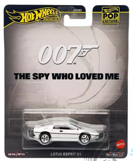 Hot Wheels 2024 Pop Culture The Spy Who Loved Me Lotus Esprit S1, white