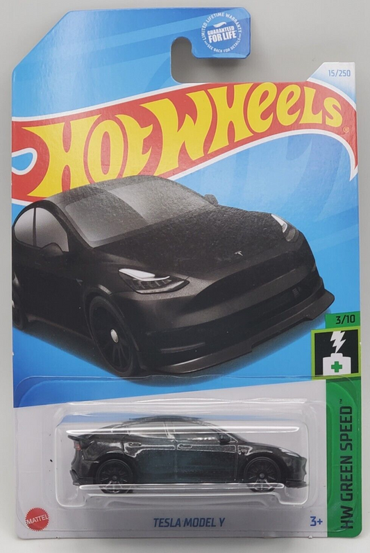 Hot Wheels 2024 #015/250 Tesla Model Y, black